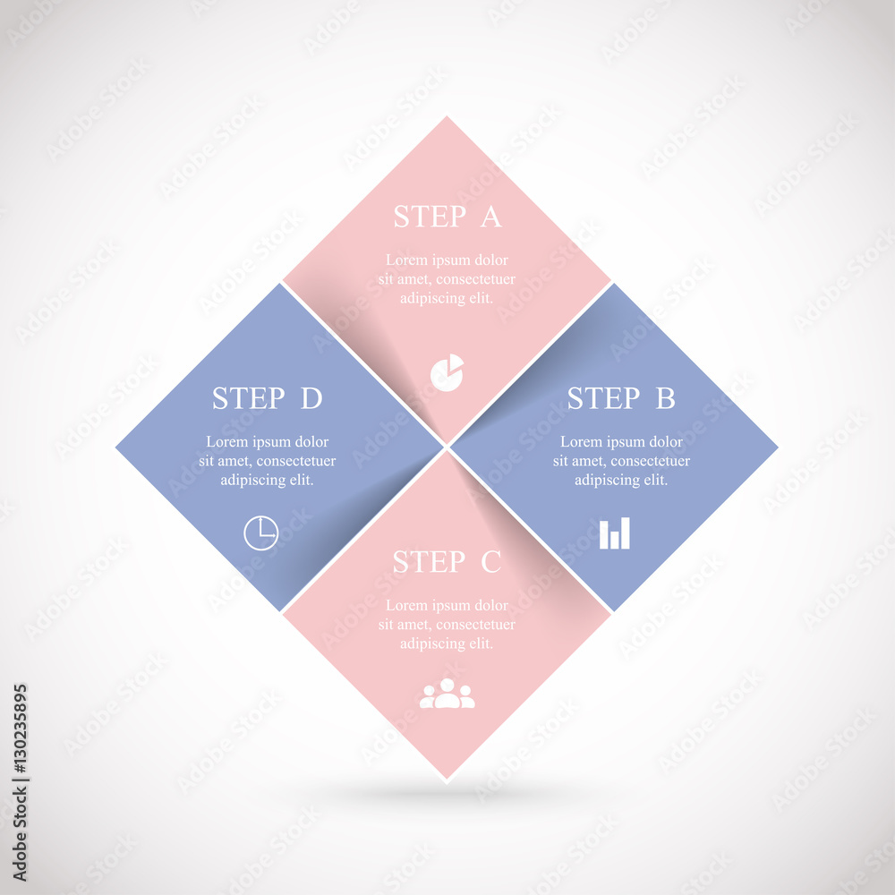 Vector business template for presentation. Vector business template for presentation.