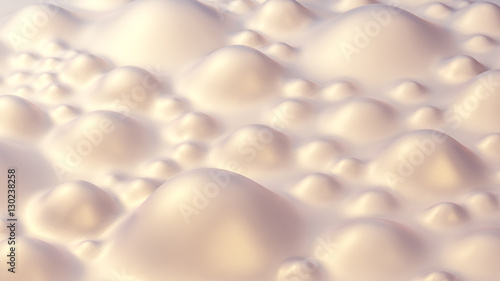 Pearl abstract background. 3d illustration  3d rendering.