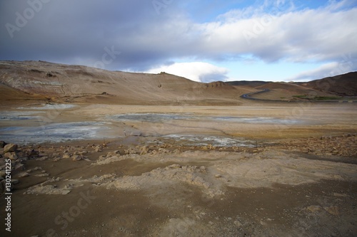 Solfatarenfeld Namaskard am Fuße des Namafjall auf Island