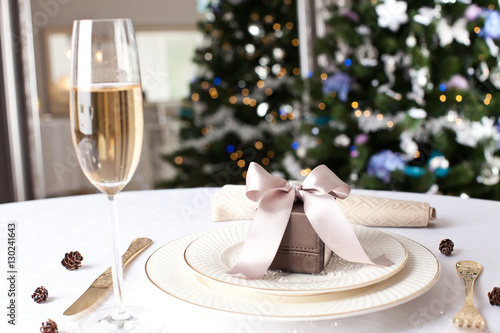 Foto Image of luxury New Year gift.