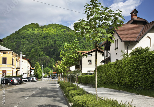 View of Tolmin. Slovenia