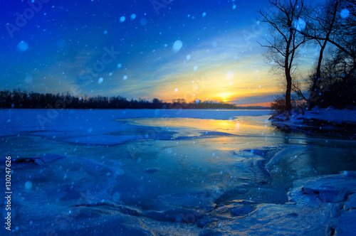 winter landscape © Konstiantyn