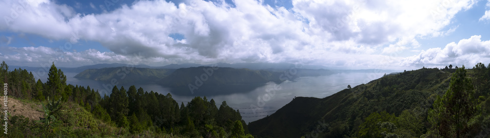Lake Toba View Panorama