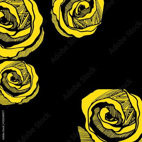 flower, rose, spring, summer, background, botanical, garden