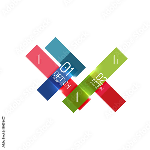 Free Download Geometric abstract background, colorful elements - GFXLoad