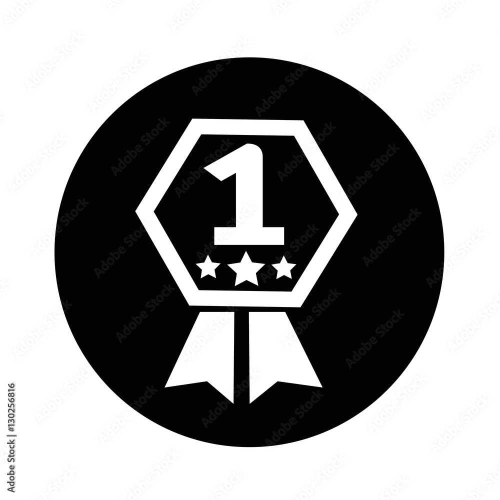 number 1 icon illustration design number 1 icon illustration design