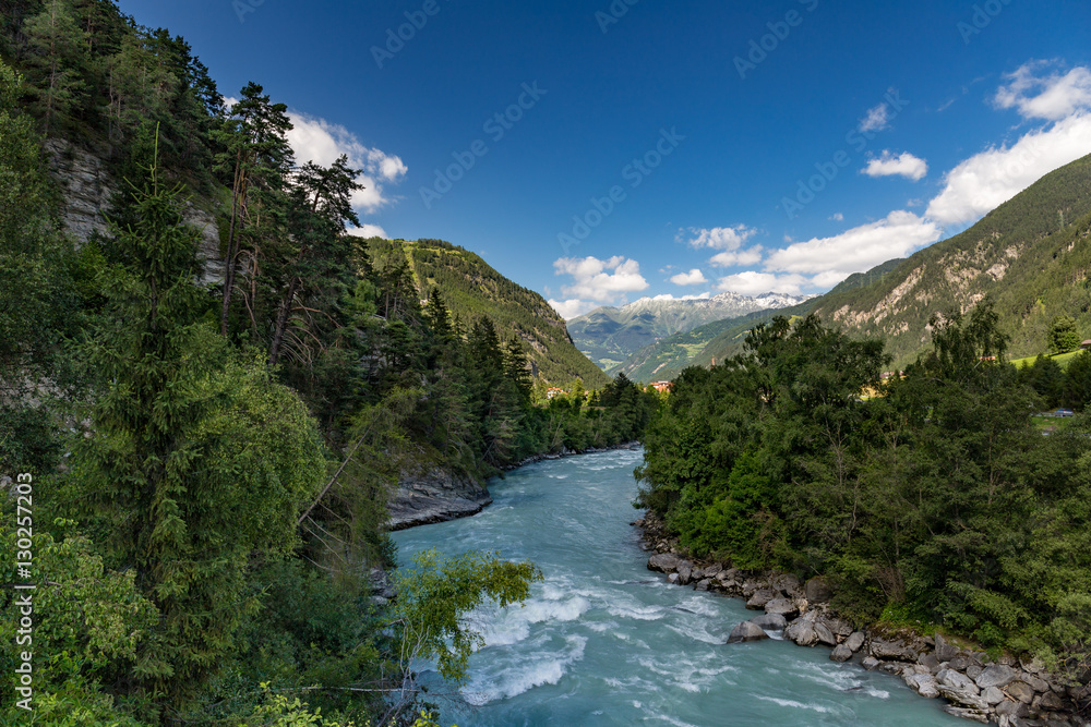Fototapeta premium Oberes Inntal