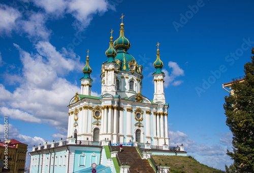 St. Andrews Church in Kiev (Kyiv), Ukraine  photo