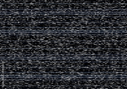 Bad Television Signal Illustration