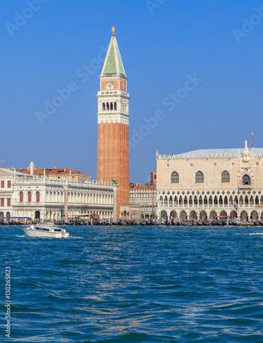 View of St. Mark's Square and the Doge's Palace © vredaktor