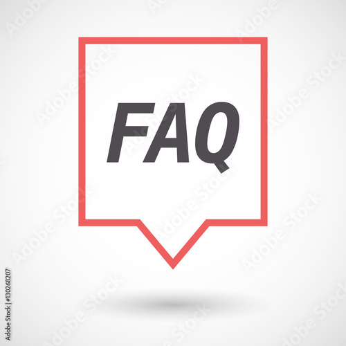Isolated tooltip with    the text FAQ