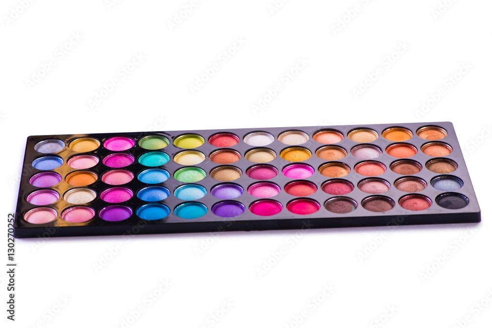 Naklejka premium Artist palette isolated on white