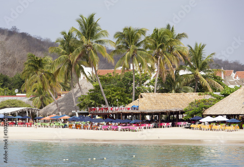 Mexican Resort Town Beach
