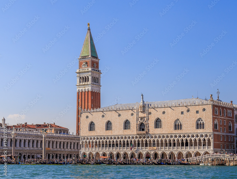 View of St. Mark's Square and the Doge's Palace