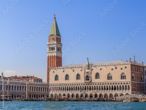 View of St. Mark's Square and the Doge's Palace © vredaktor