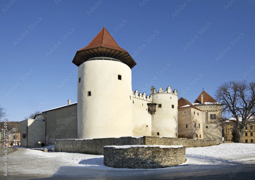 Castle in Kezmarok. Slovakia