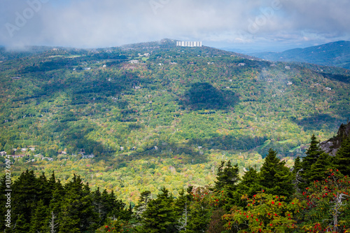 View of the Blue Ridge Mountains from Grandfather Mountain, Nort