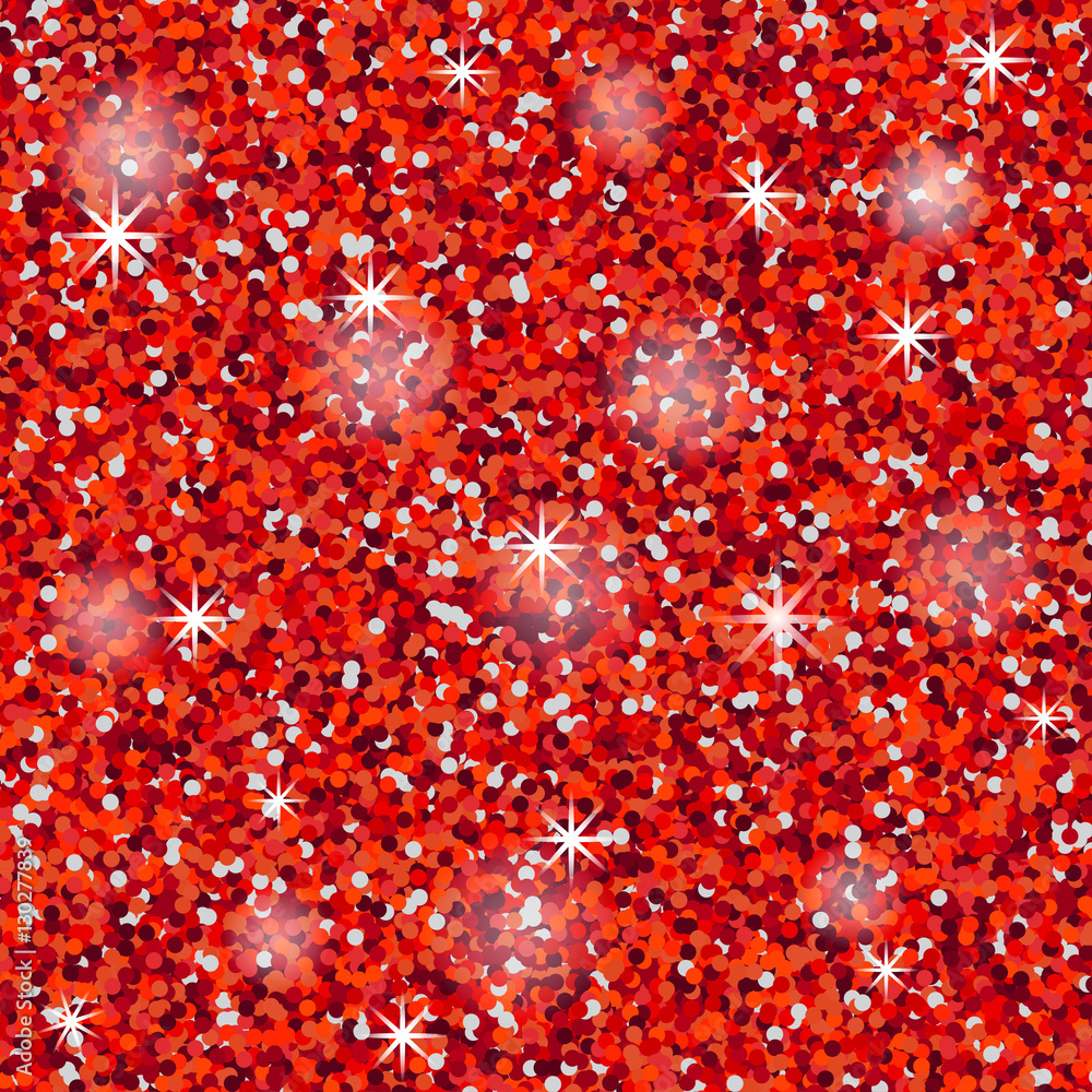 Red glitter texture christmas abstract background, vector illustration ...