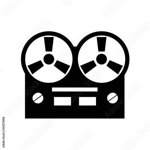 Old reel tape recorder icon.