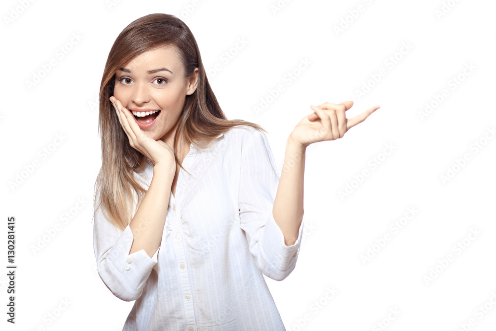 young woman mocking at somebody young woman mocking at somebody