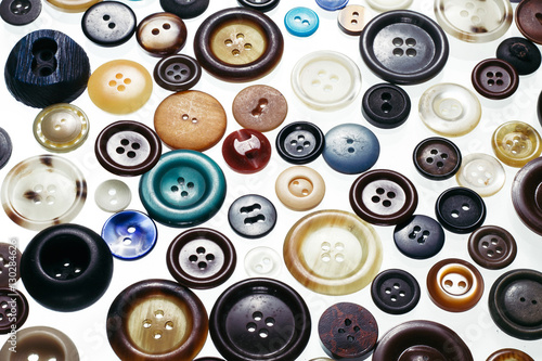 Detail of old buttons