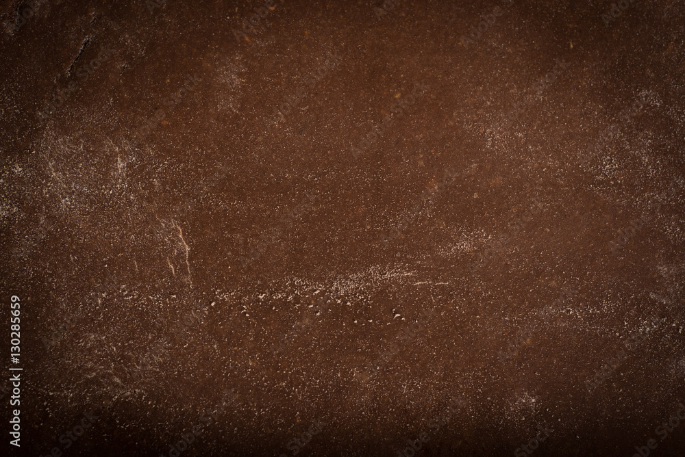 Texture of gingerbread pastry.