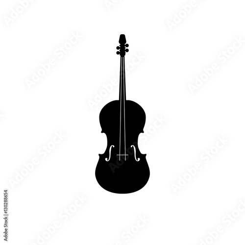 Vector icon cello 