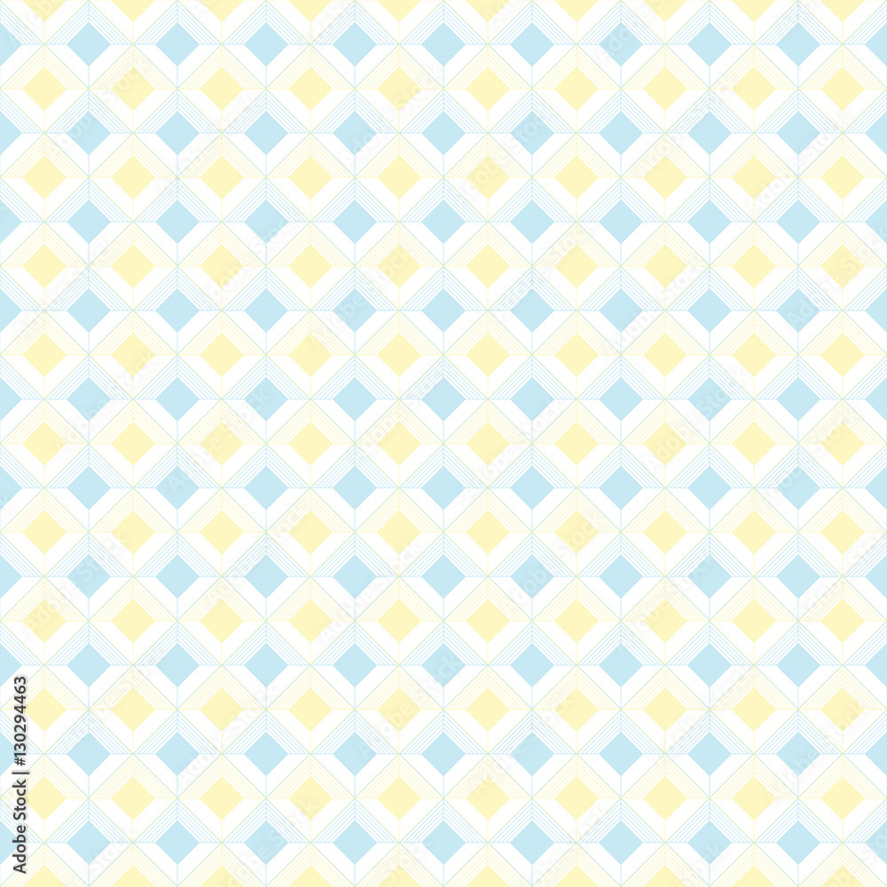 Baby seamless pattern, kids pastel geometric retro ornament textures, abstract background, geometry repeat wallpaper