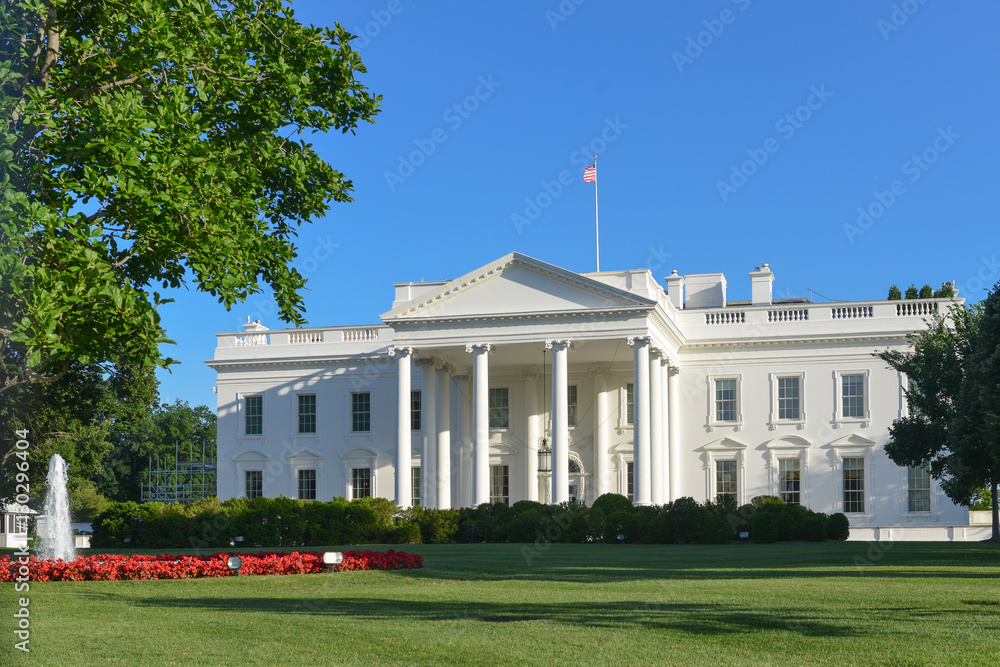 Obraz premium The White House - Washington DC, United States