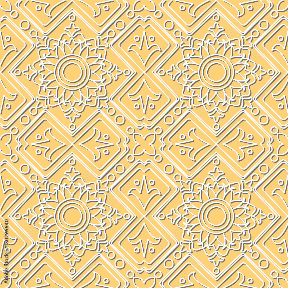 Vector white paper seamless pattern. Vector white paper seamless pattern.
