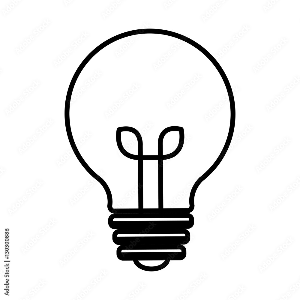 bulb light education icon vector illustration design bulb light education icon vector illustration design