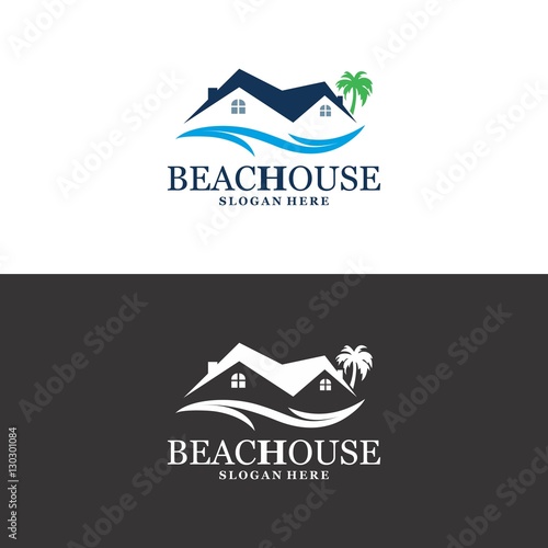 Beach House logo in vector