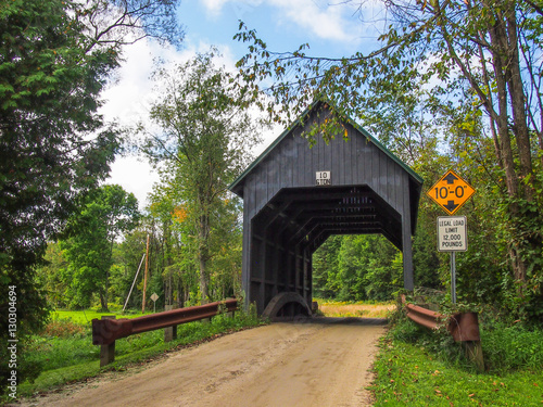 Swallows Bridge, Brownsville, Vermont photo