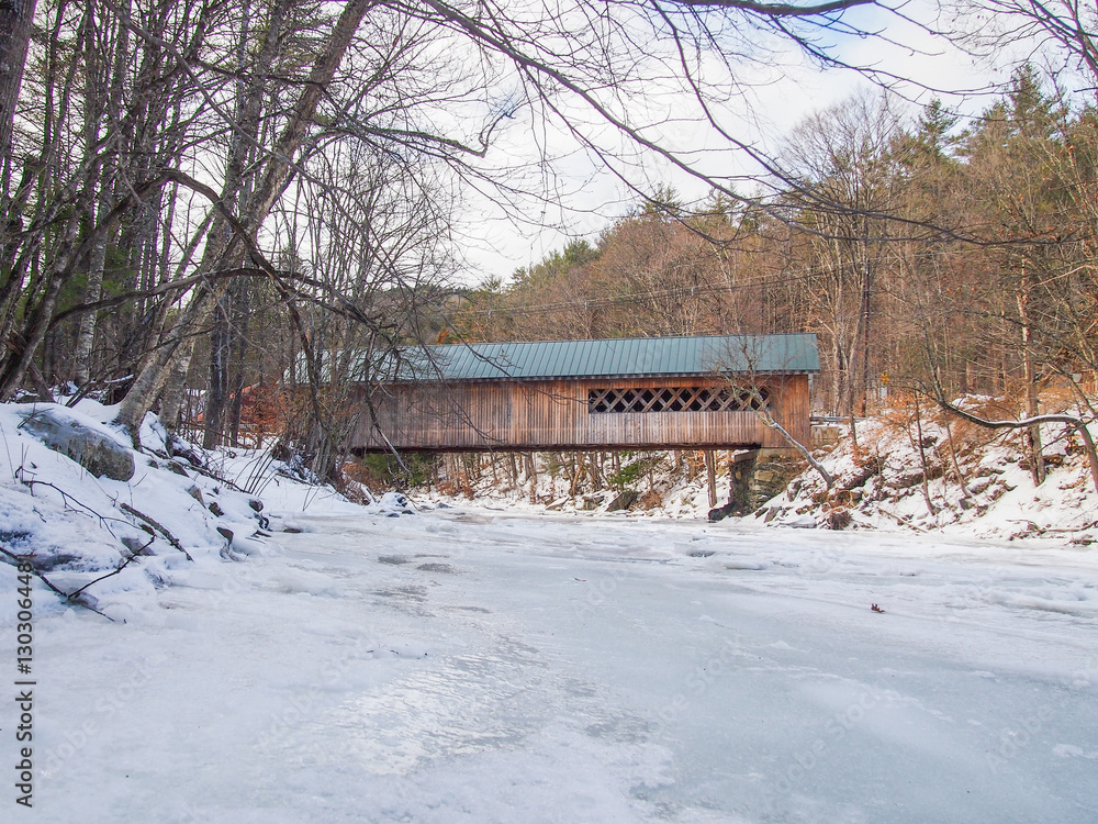 Williamsville Covered Bridge, Newfane, Vermont