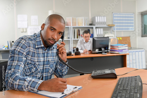 Taking notes during a phone call