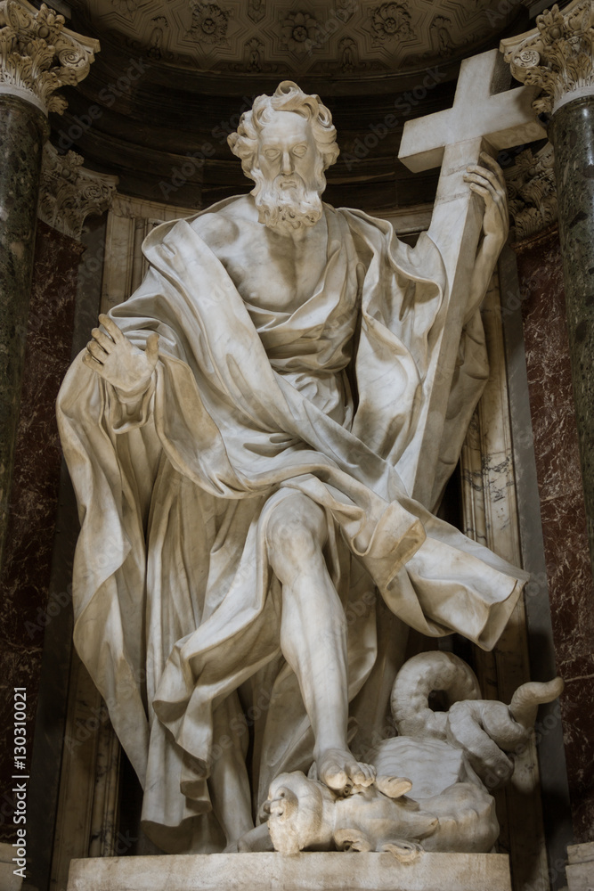 Obraz premium Sculpture of St. Phillip