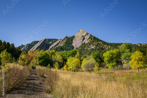 Boulder Fall Flatirons