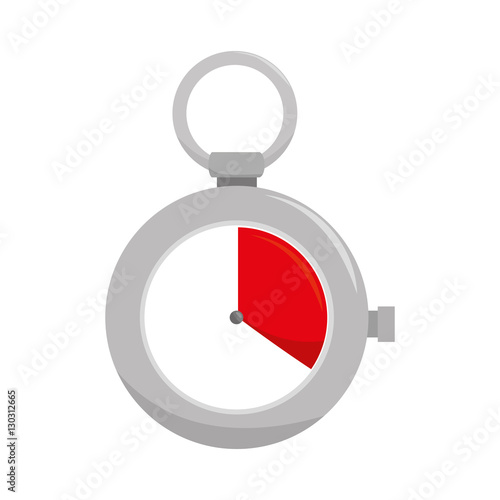 chronometer watch isolated icon vector illustration design