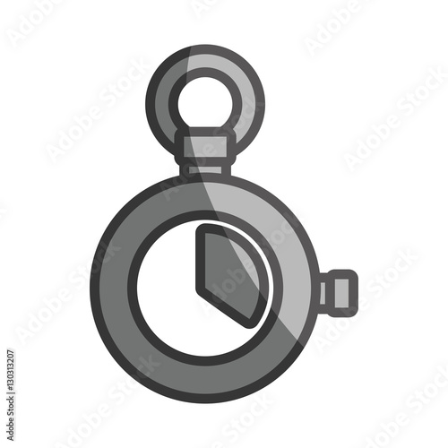 chronometer watch isolated icon vector illustration design