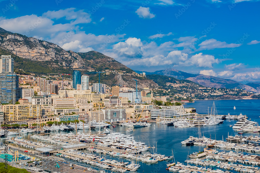 Monaco Monte Carlo city marina