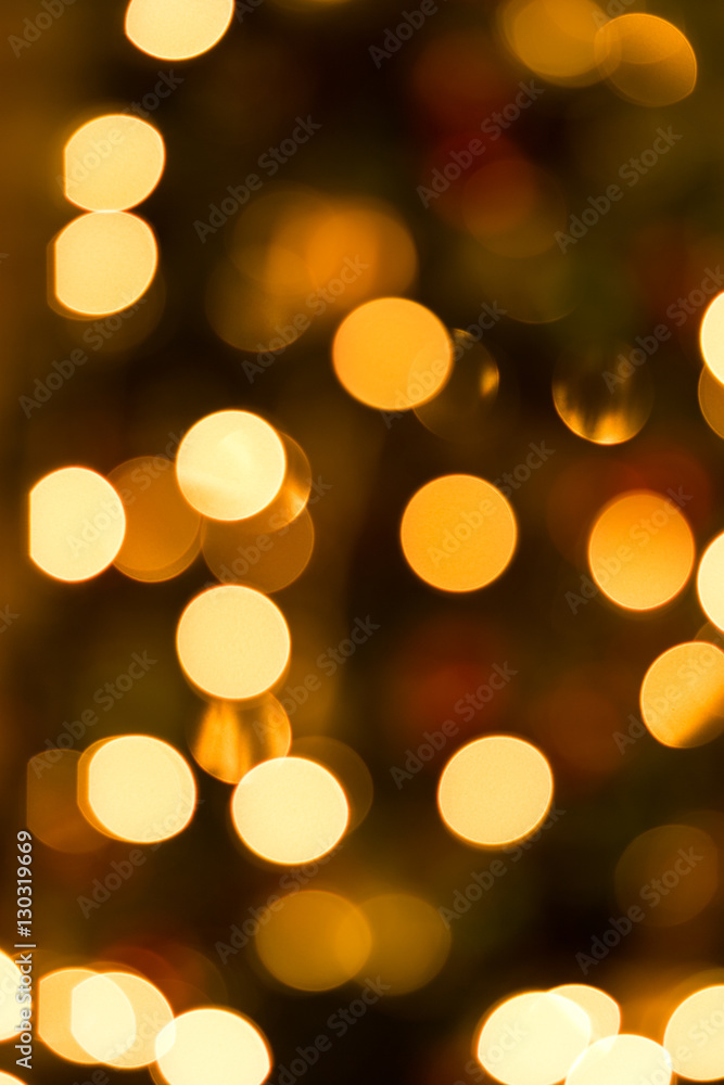 Obraz premium Defocused Christmas Lights
