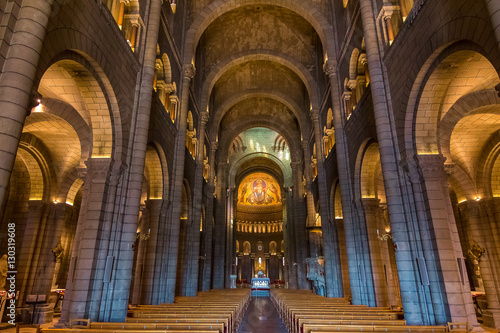 Interior of Saint Nicholas Cathedral in Monaco photo