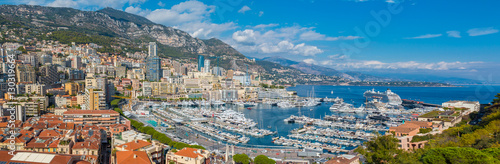 Monaco Monte Carlo city panorama photo