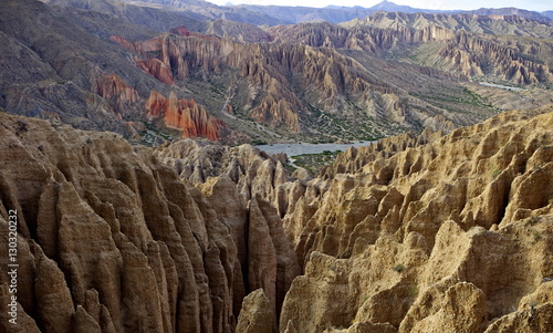 Valleys of Cordillera de Chichas Range, near the town of Tupiza, Bolivia photo