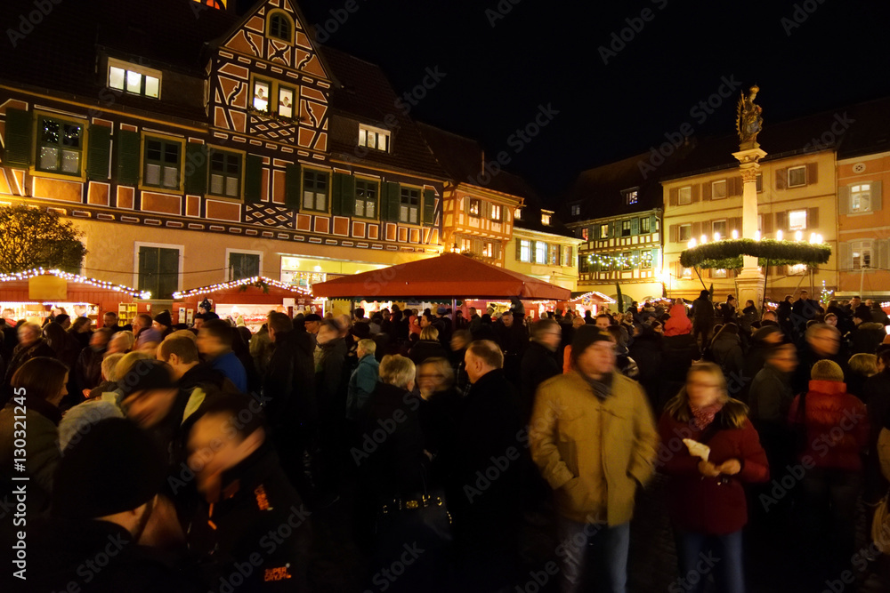 Obraz premium Weihnachtsmarkt