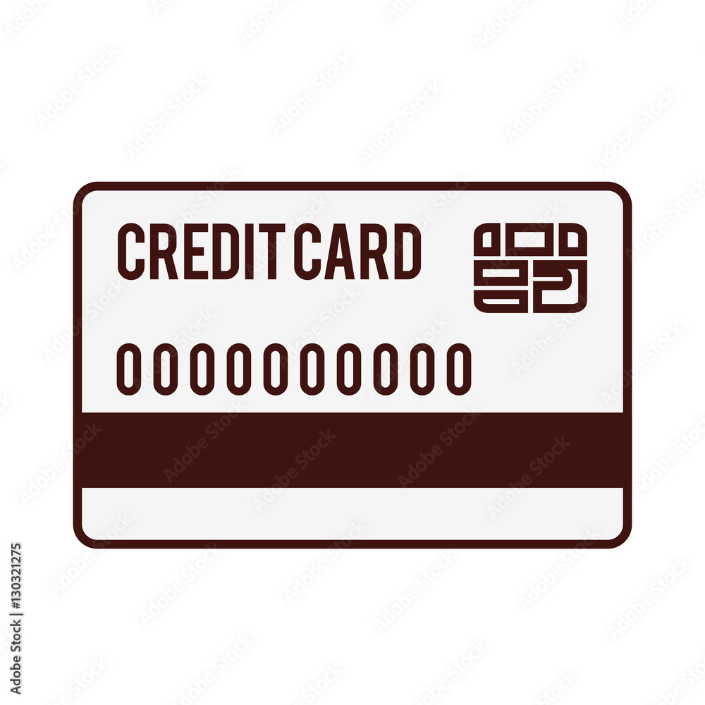 credit or debit card icon image vector illustration design credit or debit card icon image vector illustration design