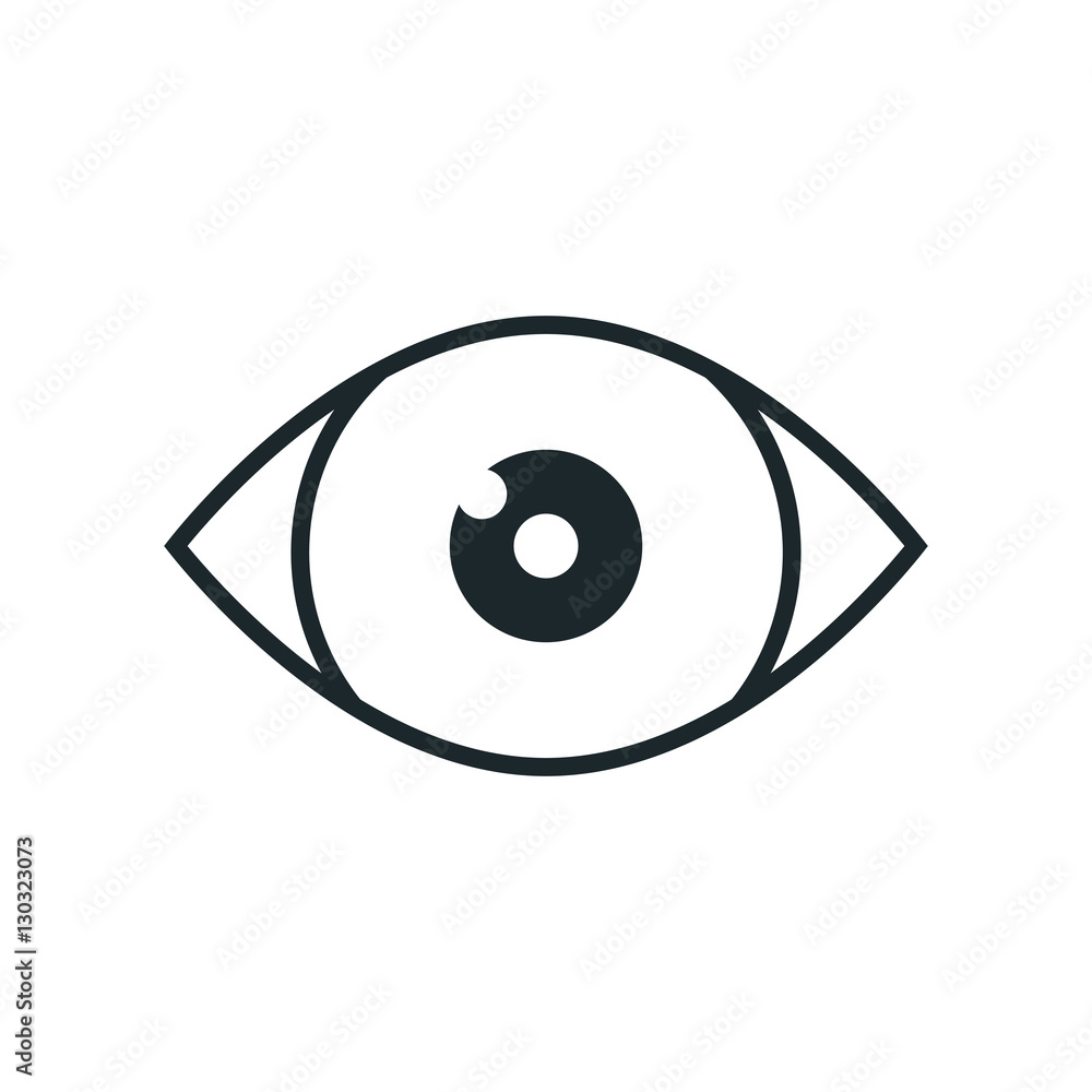 eye emblem icon image vector illustration design eye emblem icon image vector illustration design