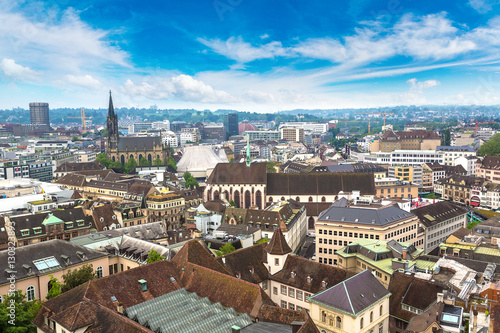 Panoramic view of Basel