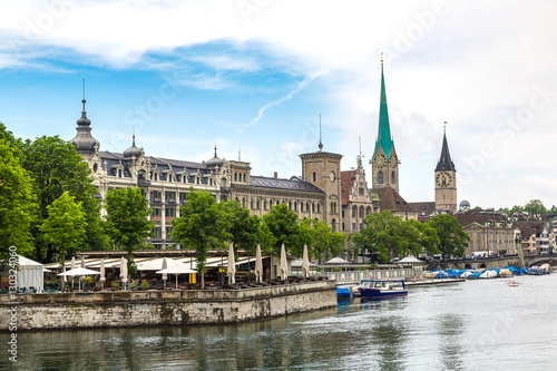 Historical part of Zurich © Sergii Figurnyi