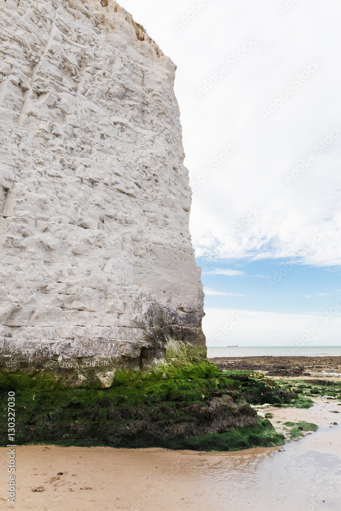 white cliffs Botany Bay La Manche English channel